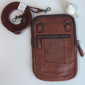Harbour 2nd Genuine Leather Phone Crossbody